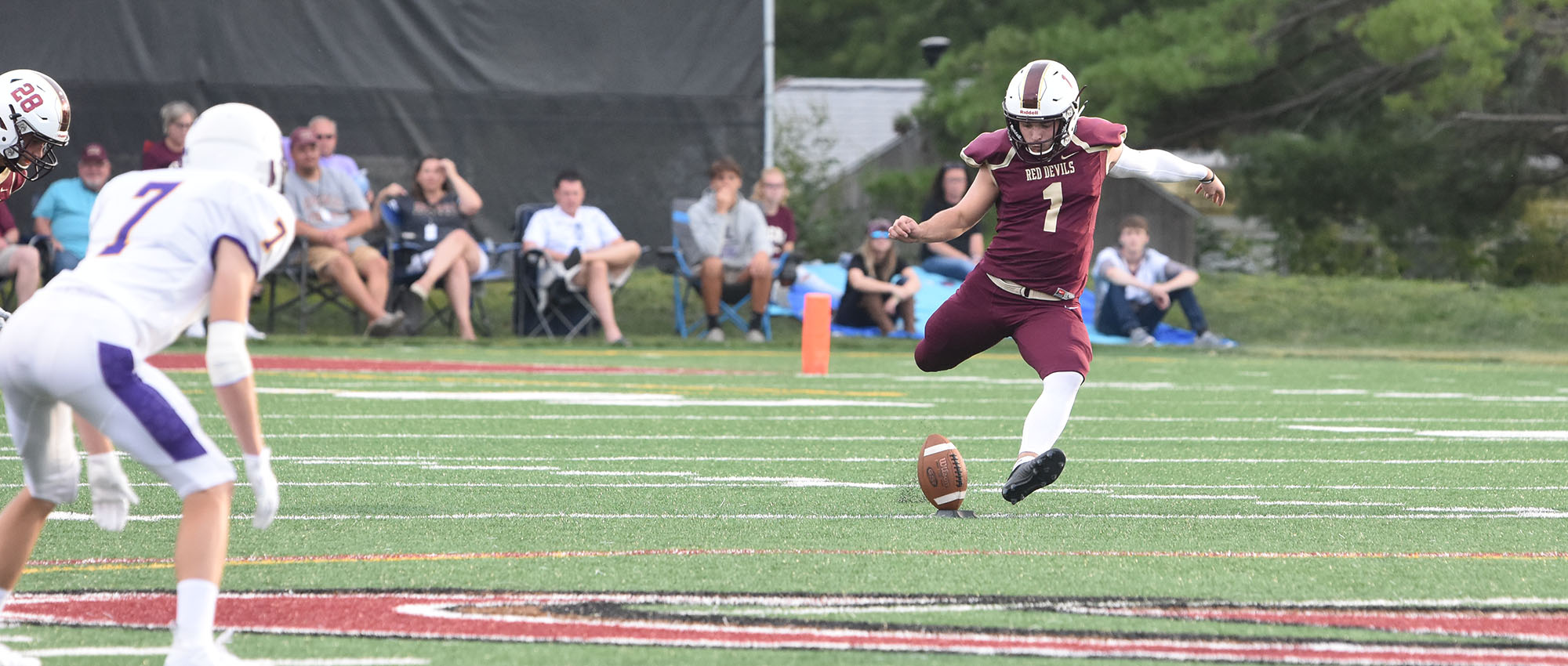 Tanner Kuhne Named NACC Special Teams Player of the Week