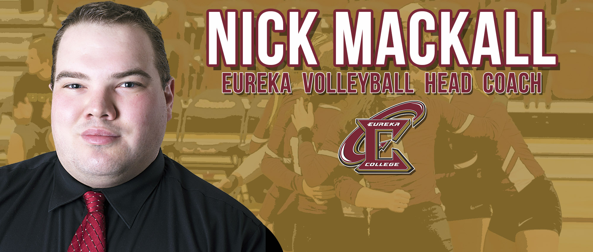Nick Mackall Named Eureka College Volleyball Head Coach